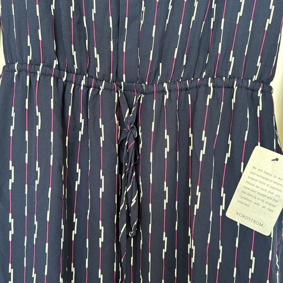 DR2 Women Indigo Navy 3/4 Sleeve Dress (XSP) - Picture 10 of 13